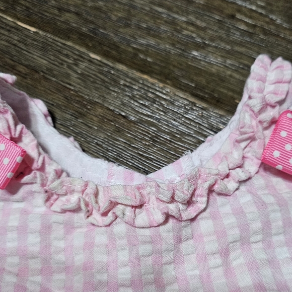 Girls Size 6-9 Month, Cute Ice Cream Cone Dress RARE EDITIONS - Picture 6 of 7